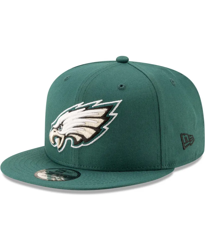 Men's Midnight Green Philadelphia Eagles Basic 9FIFTY Adjustable Snapback Hat