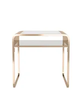 Elvord 1 Shelf End Table, Set of 2 - Gold