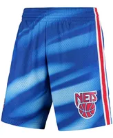 Men's Blue New Jersey Nets Hardwood Classics Swingman Shorts