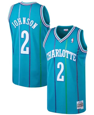 Men's Larry Johnson New York Knicks Mitchell & Ness Hardwood Classics 1998-99 Swingman Jersey - Blue