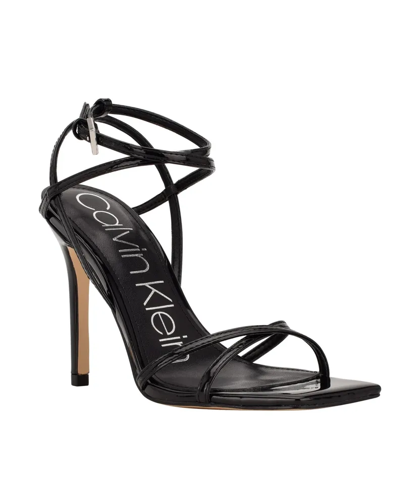 Calvin Klein Women's Tegin Strappy Dress High Heel Sandals