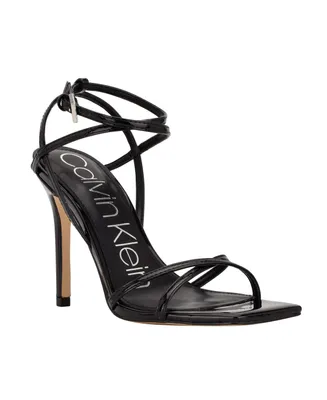 Calvin Klein Women's Tegin Strappy Dress High Heel Sandals