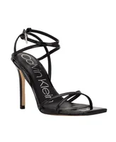 Calvin Klein Women's Tegin Strappy High Stiletto Sandals