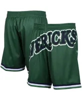 Men's Green Dallas Mavericks Hardwood Classics Big Face 2.0 Shorts