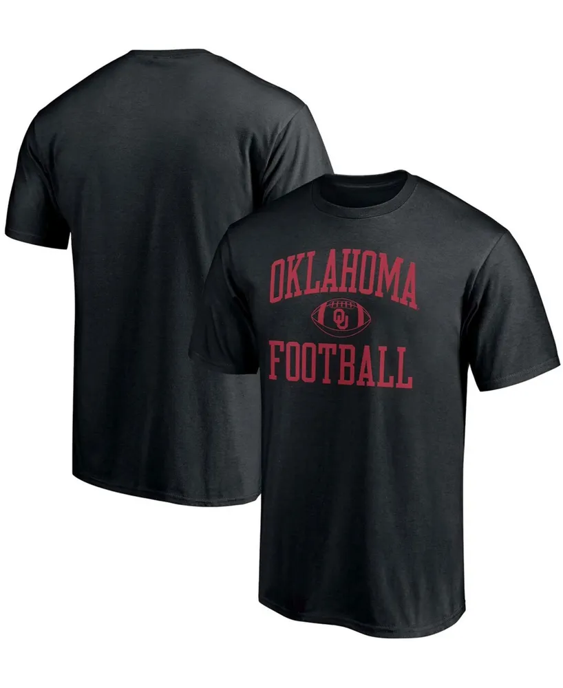 Men's Fanatics Black Oklahoma Sooners First Sprint Team T-shirt