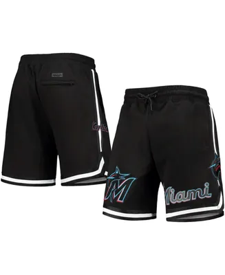 Men's Black Miami Marlins Team Shorts