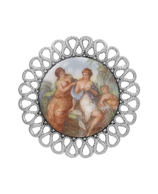 2028 Retro Art Brooch