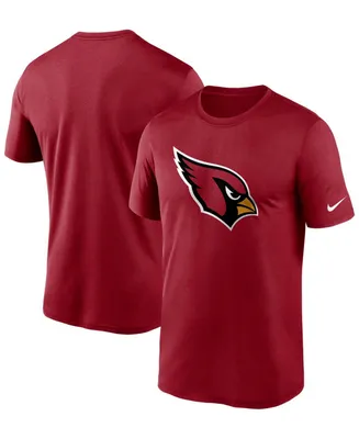 Nike Men's Cardinal Arizona Cardinals Logo Essential Legend Performance T-Shirt