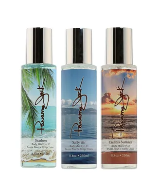 Panama Jack Unisex Body Mist Set, 3 Piece