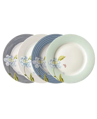 Laura Ashley Heritage Collectables Mixed Designs Plates in Gift Box, Set of 4