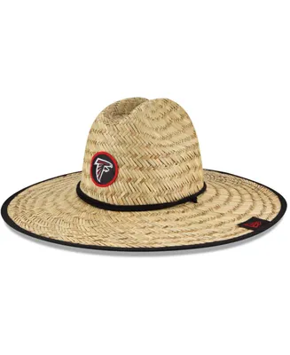 Men's Natural Atlanta Falcons 2021 Nfl Training Camp Official Straw Lifeguard Hat