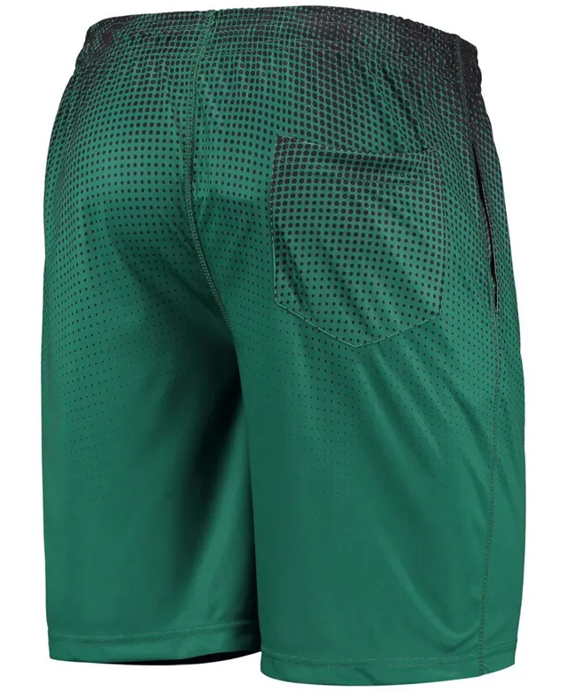 Men's FOCO Green/Gold Green Bay Packers Pixel Gradient Training Shorts