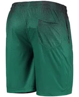 Men's Green, Black New York Jets Pixel Gradient Training Shorts