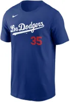 Nike Men's Los Angeles Dodgers City Connect Name & Number T-Shirt - Cody Bellinger