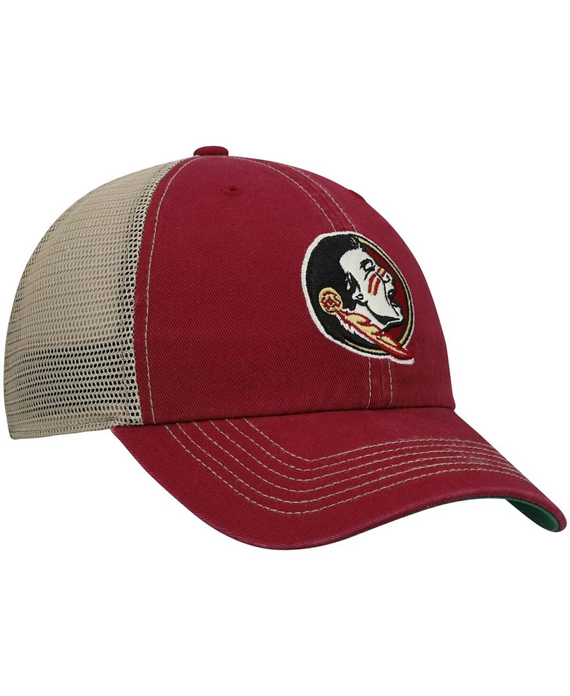 Men's Garnet Florida State Seminoles Trawler Trucker Snapback Hat