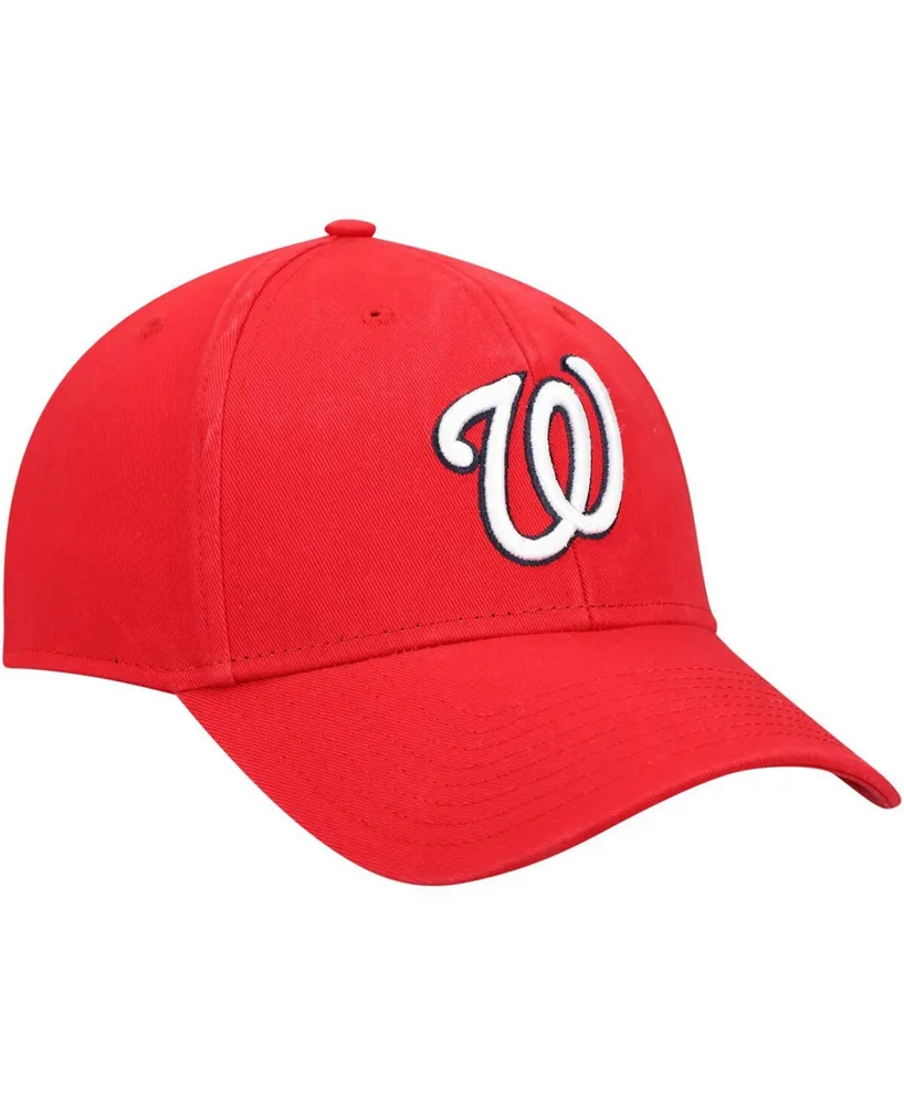 Men's Red Washington Nationals Legend Mvp Adjustable Hat