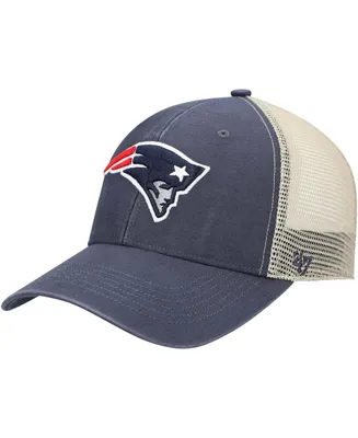 Men's Navy New England Patriots Flagship Mvp Snapback Hat