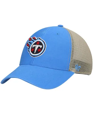 Men's Light Blue Tennessee Titans Flagship Mvp Snapback Hat