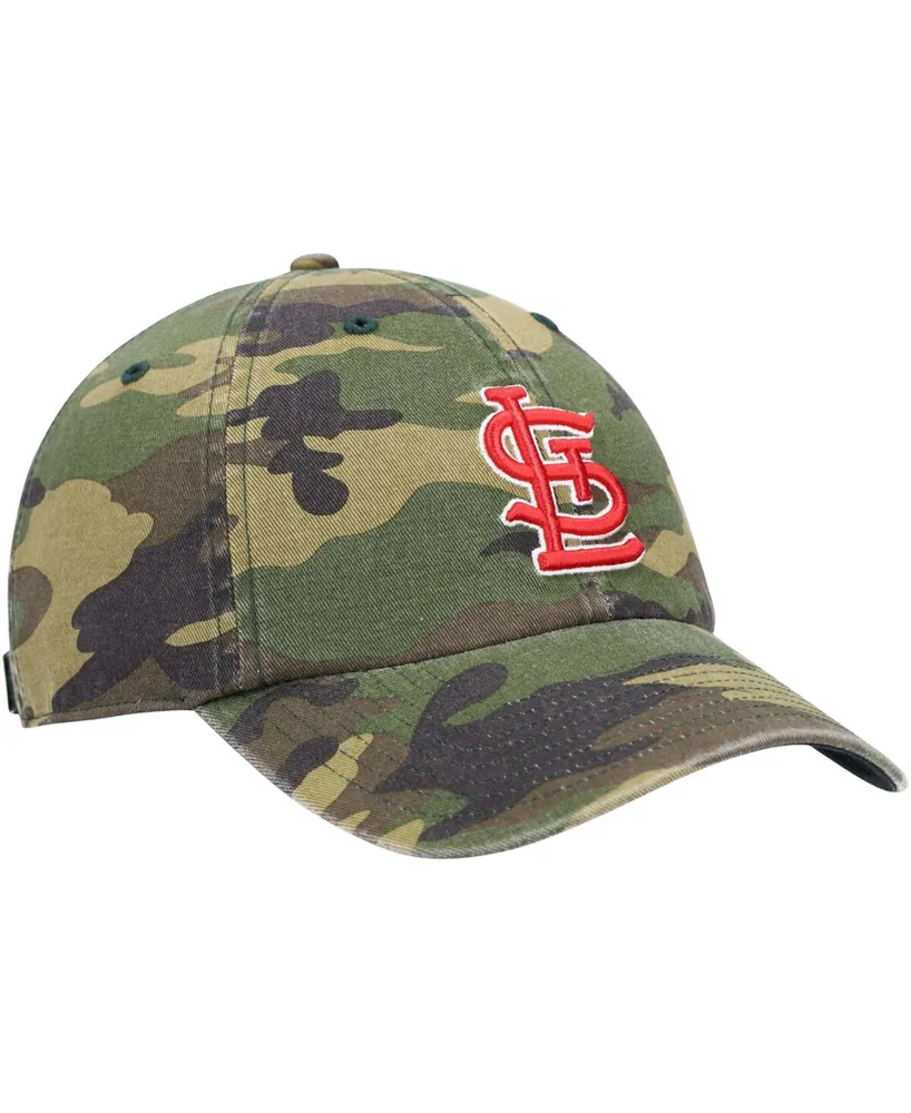 Men's Camo St. Louis Cardinals Team Clean Up Adjustable Hat