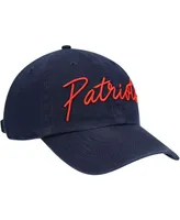 Women's Navy New England Patriots Vocal Clean Up Adjustable Hat