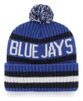 Men's Royal Toronto Blue Jays Bering Cuffed Knit Hat with Pom