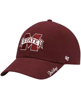 Women's Maroon Mississippi State Bulldogs Miata Clean Up Logo Adjustable Hat