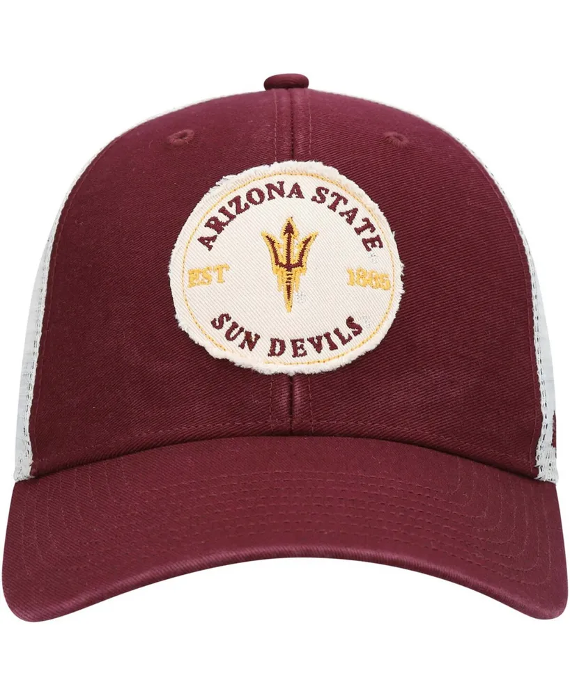 Men's Maroon Arizona State Sun Devils Howell Mvp Trucker Snapback Hat
