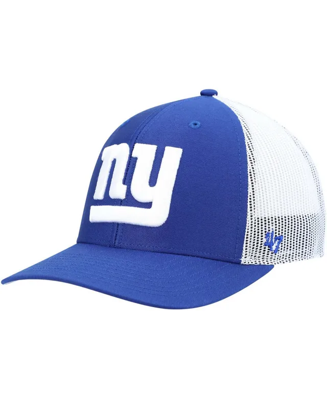 Men's '47 Royal New York Giants Striped Bucket Hat