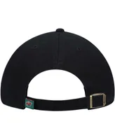 Men's Black Minnesota Wild Team Clean Up Adjustable Hat