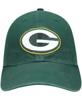 Boys Green Green Bay Packers Logo Clean Up Adjustable Hat