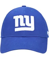 Boys Royal New York Giants Basic Mvp Adjustable Hat
