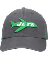 Men's Charcoal New York Jets Clean Up Legacy Adjustable Hat