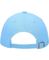 Men's Light Blue Chicago Cubs Logo Cooperstown Collection Clean Up Adjustable Hat