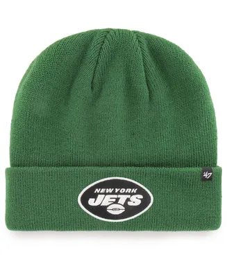 Boys Green New York Jets Basic Cuffed Knit Hat