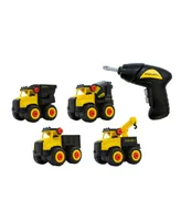 Stanley Jr. Piece Take Apart Dot Trucks Set