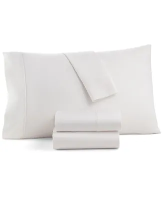 Tranquil Home Willow 1200 Thread Cotton Blend 4-Pc. Sheet Set, Queen, Created For Macy's