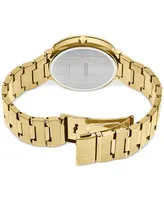 Seiko Men's Essentials Gold-Tone Stainless Steel Bracelet Watch 41mm