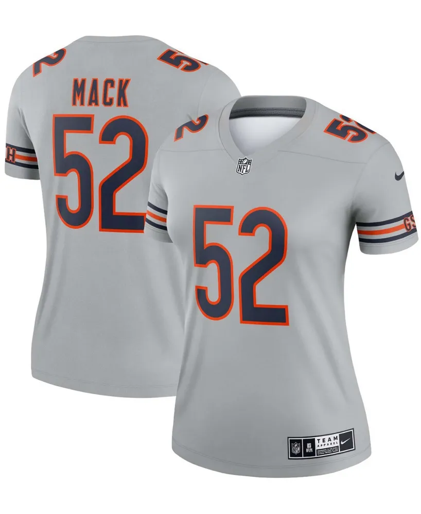 Nike Women's Justin Fields Gray Chicago Bears Inverted Legend Jersey -  Macy's