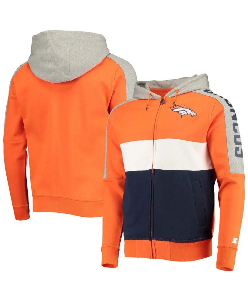 Denver Broncos Fanatics Branded Down and Distance Full-Zip