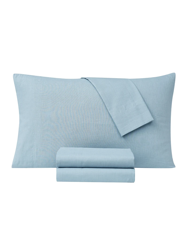 Frye Cotton Linen Blend -Pc. Sheet Set