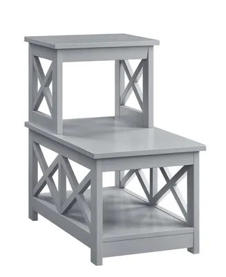 Oxford 2 Step Chairside End Table