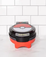 Uncanny Brands Pokemon Waffle Maker - Make Bounty Poke Ball Waffles - Kitchen Appliance