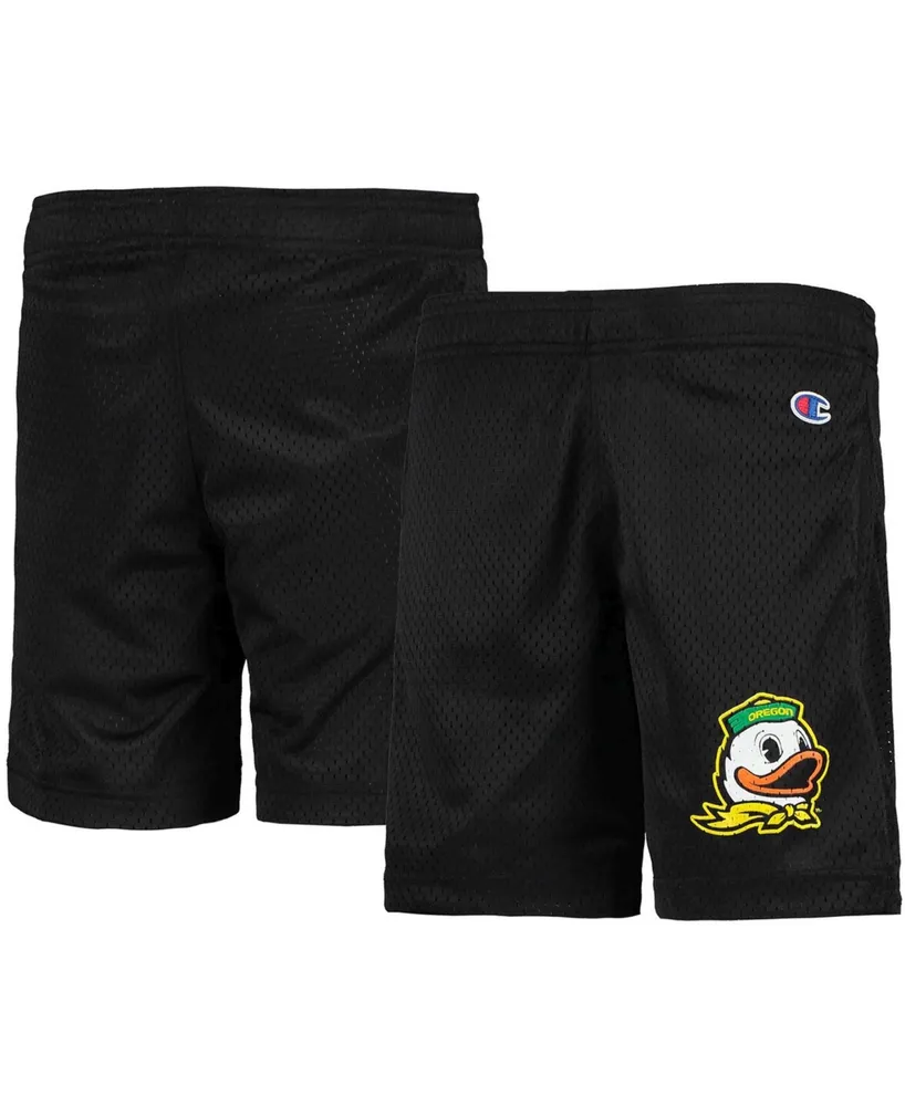 Big Boys and Girls Black Oregon Ducks Classic Mesh Shorts