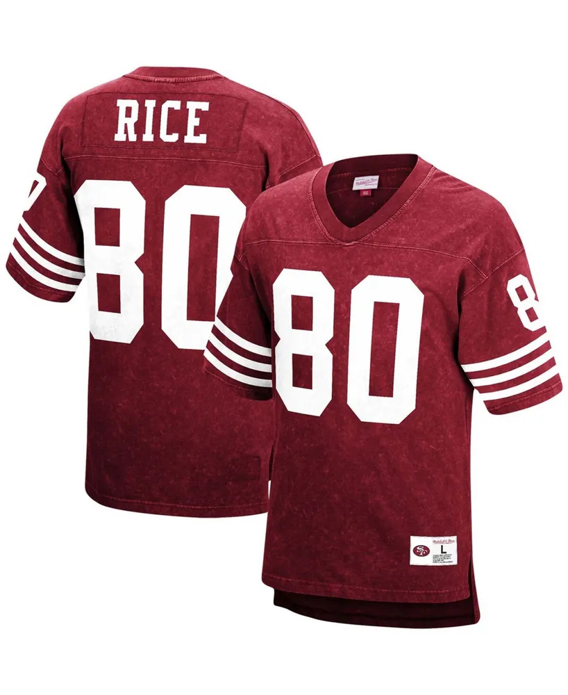 Mitchell & Ness Men's Joe Montana San Francisco 49ers Mesh Name and Number  Crewneck Jersey - Macy's