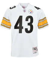 Big Boys and Girls Troy Polamalu White Pittsburgh Steelers 2005 Retired Player Legacy Jersey