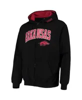 Colosseum Men's Arkansas Razorbacks Arch Logo 3.0 Full-Zip Hoodie