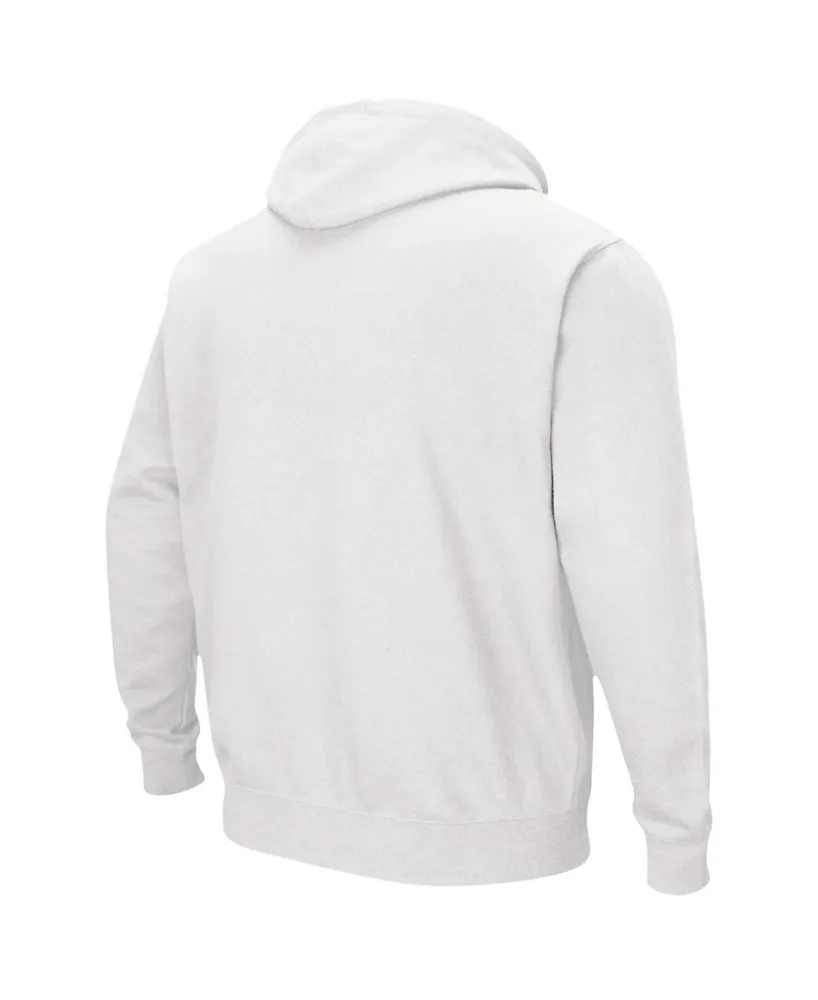 Men's White Air Force Falcons Arch Logo 3.0 Pullover Hoodie