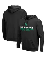 Men's Black North Texas Mean Green Lantern Pullover Hoodie