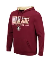 Men's Garnet Florida State Seminoles Slash Stack 2.0 Pullover Hoodie