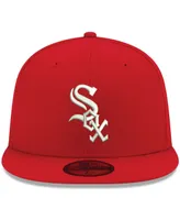 Men's Red Chicago White Sox Logo 59FIFTY Fitted Hat